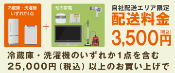 配送料が一律￥1,100