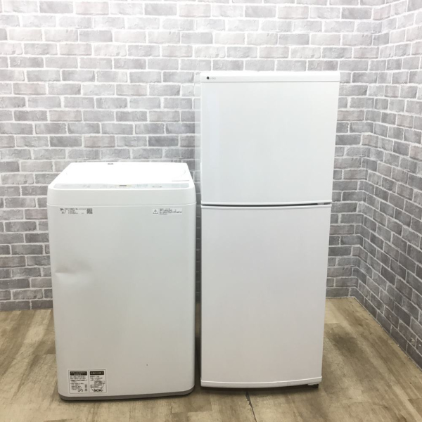 お買い得! 学生向け家電2点セット 【冷蔵庫・洗濯機】安心価格のセット品