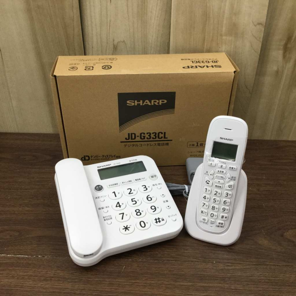 SHARP JD-G33 デジタル電話機（SHARP電話機 JD-G33CLデジタル