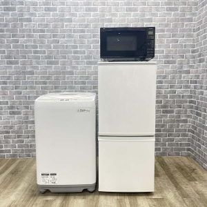 お買い得! 家電3点セット 【冷蔵庫・洗濯機・電子レンジ(全国対応)】 