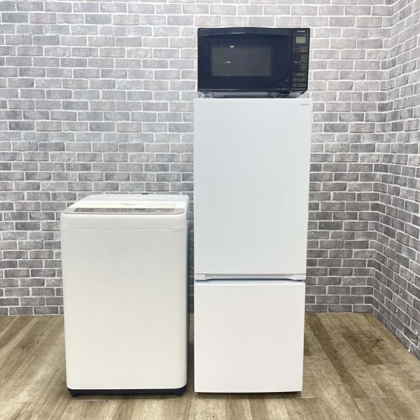 お買い得! 家電3点セット 【冷蔵庫・洗濯機・電子レンジ(全国対応)】 
