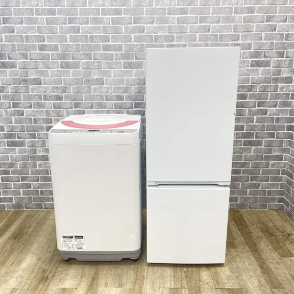 お買い得! 家電2点セット 【冷蔵庫・洗濯機】