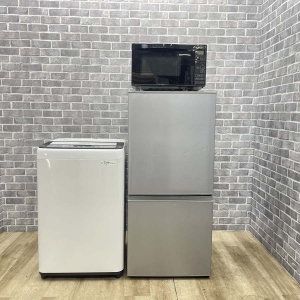 お買い得! 家電3点セット 【冷蔵庫・洗濯機・電子レンジ(全国対応)】 