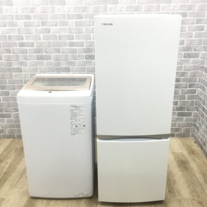 お買い得! お一人暮らし用家電2点セット 【冷蔵庫・洗濯機】高年式洗濯機の組み合せ