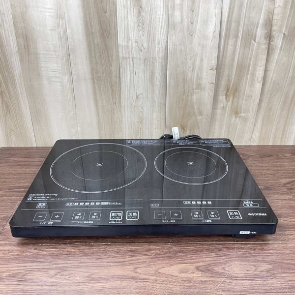 IHクッキングヒーター 2口 1400W