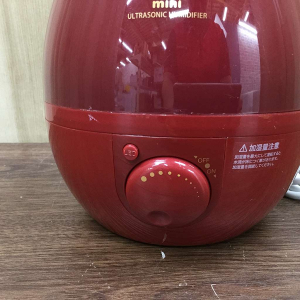 アロマ加湿器 超音波式 SHIZUKU mini ApiX |AHD-042-RD|中古 アロマ加湿器 超音波式 SHIZUKU mini ApiX |AHD-042-RD|中古