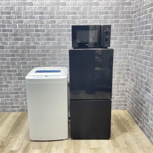 お買い得!家電3点セット 【冷蔵庫・洗濯機・電子レンジ(東日本専用)】