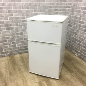 冷蔵庫 2ドア 90L 右開き