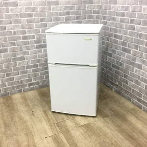 冷蔵庫 2ドア 90L 右開き