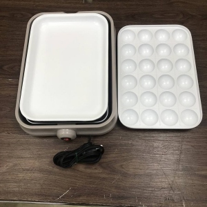 着脱式2WAY白いホットプレート 