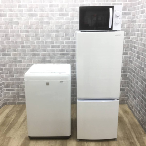 お買い得! 家電3点セット 【冷蔵庫・洗濯機・電子レンジ(東日本専用)】 