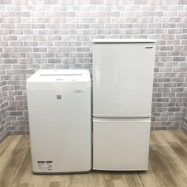 お買い得! 国内メーカー家電2点セット 【冷蔵庫・洗濯機】