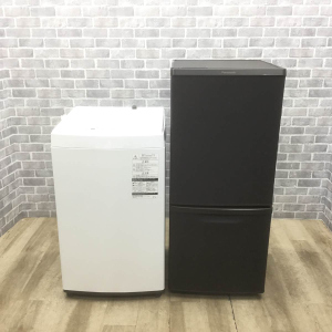 お買い得! 国内メーカー家電2点セット 【冷蔵庫・洗濯機】