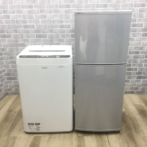 お買い得! 家電2点セット 【冷蔵庫・洗濯機】