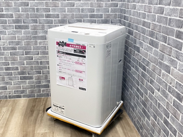 全自動洗濯機 4.5kg 【新品】 激安正規店 SHARP 洗濯機 2021年製 ES-GE4E 洗濯機