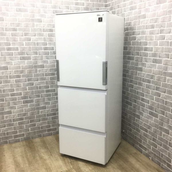 冷蔵庫 3ドア 350L 【どっちもドア・プラズマクラスター搭載】
