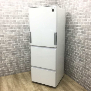 冷蔵庫 3ドア 350L 【どっちもドア・プラズマクラスター搭載】