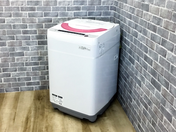 シャープ Sharp全自動洗濯機 6 0kg Es Ge60p 中古家電の専門店ハッピー シャープ Sharp全自動洗濯機 6 0kg Es Ge60p 中古家電の専門店ハッピー