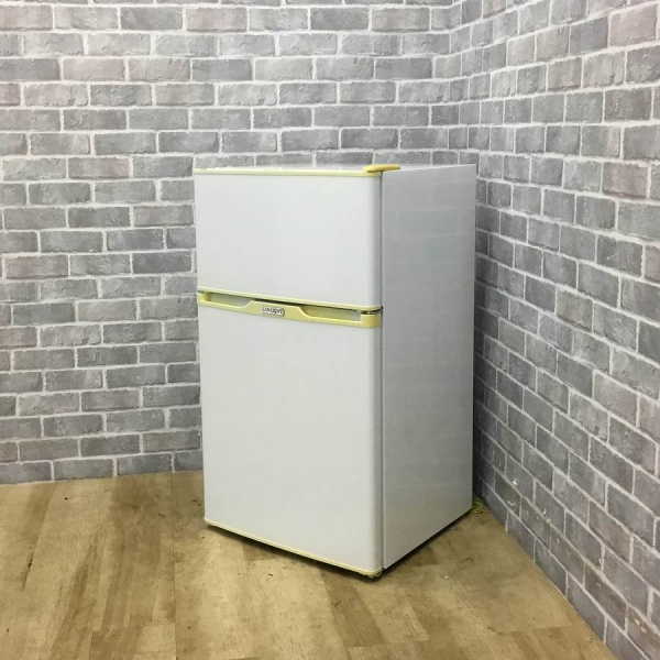 冷蔵庫 2ドア 90L リムライト 右開き