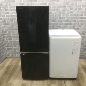 お買い得! 家電2点セット 【大き目153L冷蔵庫・6kg洗濯機セット】
