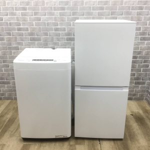 お買い得! 高年式家電2点セット 【冷蔵庫・洗濯機】 冷蔵庫美品!24年製