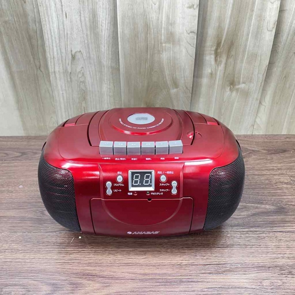 CDラジオカセットレコーダー アナバス【新品】
