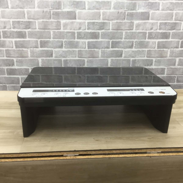IHクッキングヒーター 2口 1400W 脚付き