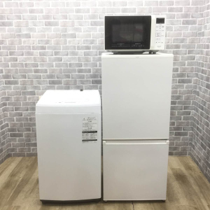 お買い得! 家電3点セット 【冷蔵庫・洗濯機・電子レンジ(全国対応)】 