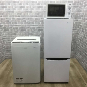 お買い得! 家電3点セット 【冷蔵庫・洗濯機・電子レンジ(東日本専用)】 