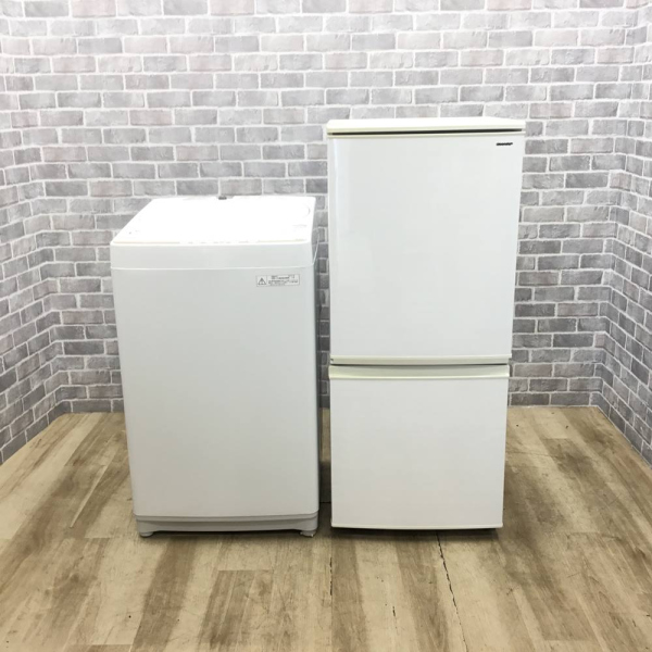 お買い得! 国内メーカー家電2点セット 【冷蔵庫・洗濯機】一人暮らしスタンダードセット