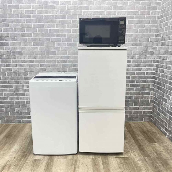 お買い得! 家電3点セット 【冷蔵庫・洗濯機・電子レンジ(全国対応)】 