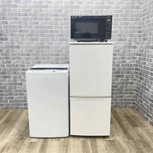 お買い得! 家電3点セット 【冷蔵庫・洗濯機・電子レンジ(全国対応)】 