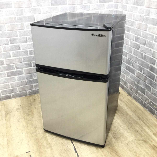冷蔵庫 2ドア 90L 右開き
