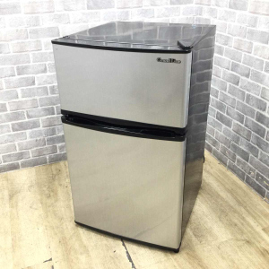 冷蔵庫 2ドア 90L 右開き
