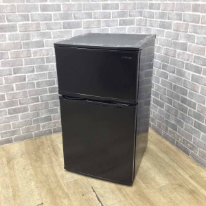 冷蔵庫 2ドア 90L 左開き