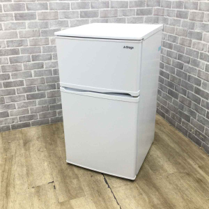 冷蔵庫 2ドア 90L 右開き