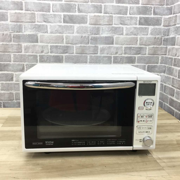 動作確認済み】SHARPオーブンレンジ RE-T820-R 電子レンジ・オーブン