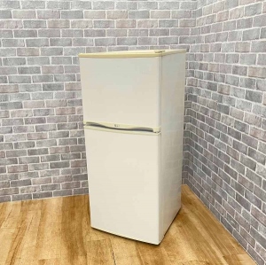 冷蔵庫 2ドア 126L Shaプリ　右開き
