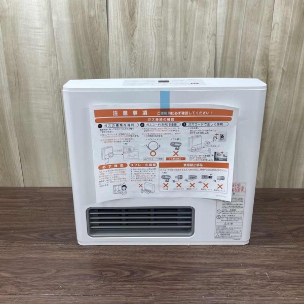 ガスファンヒーター 都市ガス ノーリツ 【未使用品】