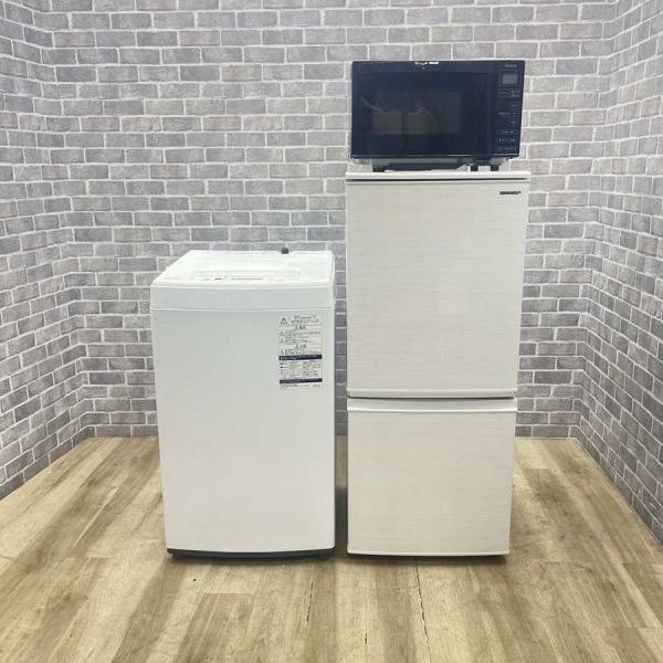 お買い得! 家電3点セット 【冷蔵庫・洗濯機・電子レンジ(全国対応)】 