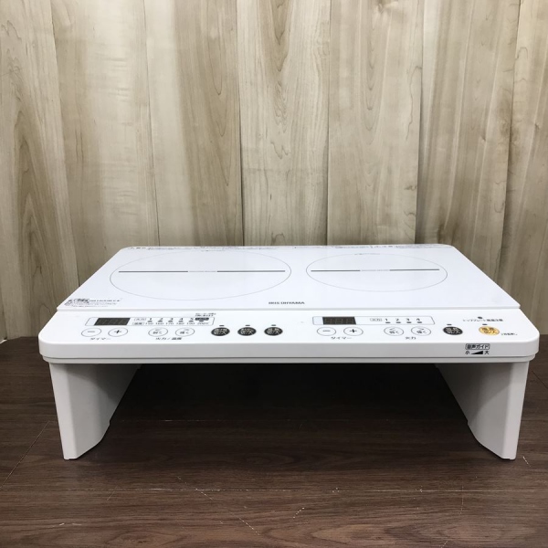 IH クッキングヒーター 1400W 2口 脚付