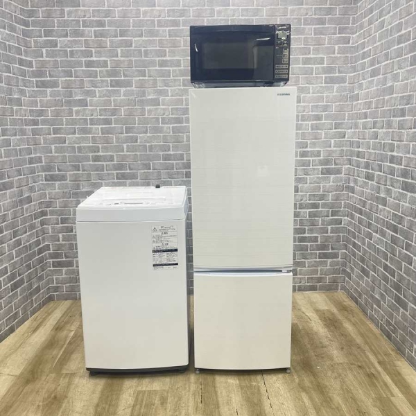 お買い得! 家電3点セット 【冷蔵庫・洗濯機・電子レンジ(全国対応)】 