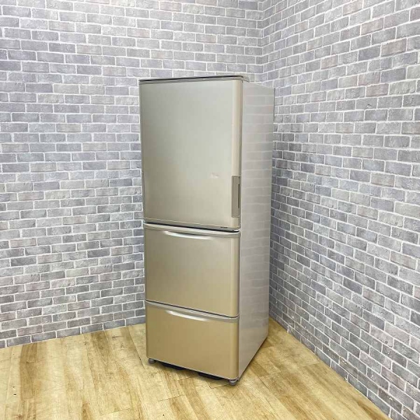 冷蔵庫 3ドア 350L 【どっちもドア】