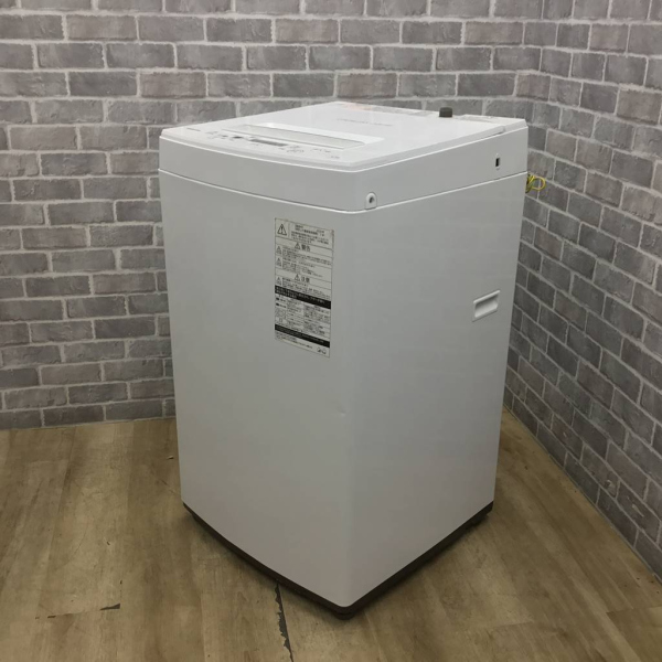 92名古屋市等送料無料★TOSHIBA 4.5㎏洗濯機 AW-45M7 20年製 TOSHIBA 中古 全自動洗濯機 東芝 4.5kg ピュアホワイト AW-45M7