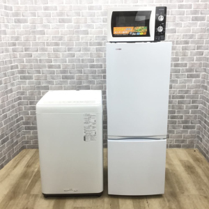 284Z SHARP　冷蔵庫　洗濯機　一人暮らし　極美品　家電三点セット　格安 中古家電セット 冷蔵庫 洗濯機 2020〜2024年製指定 高年式2点