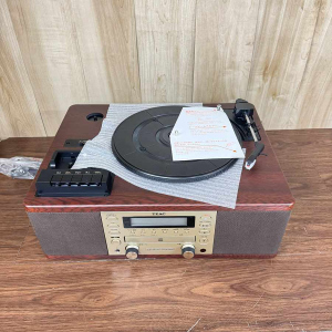 ターンテーブル/カセットプレーヤー付きCDレコーダー 【未使用品】TEAC