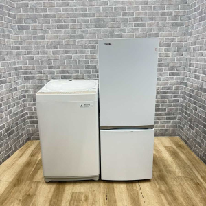 お買い得! 東芝家電2点セット 【冷蔵庫・洗濯機】