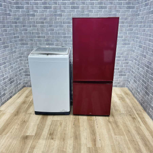 お買い得! アクア家電2点セット 【冷蔵庫・洗濯機】