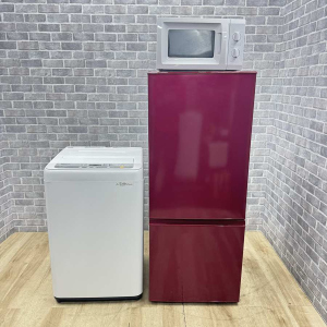 お買い得! 家電3点セット 【冷蔵庫・洗濯機・電子レンジ(東日本専用)】 