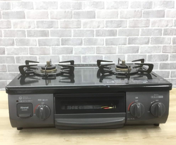 ④11408 Rinnai 都市ガス用コンロ 2019年製 2月11、18、19日大阪市～京都・枚方・高槻方面配送無料！ - その他